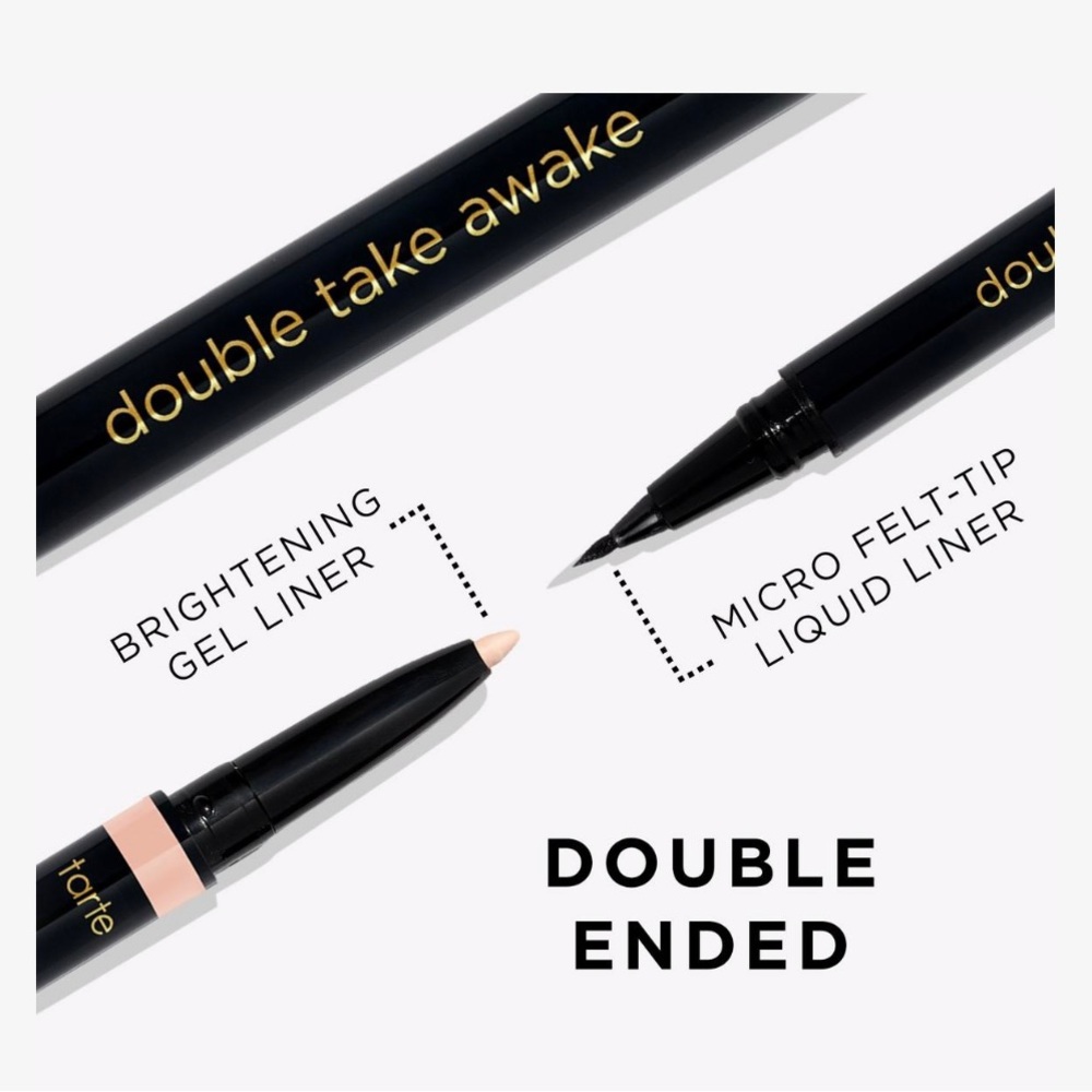 NIB Tarte Double Take Away Liquid Liner & Brightener - Picture 6 of 6